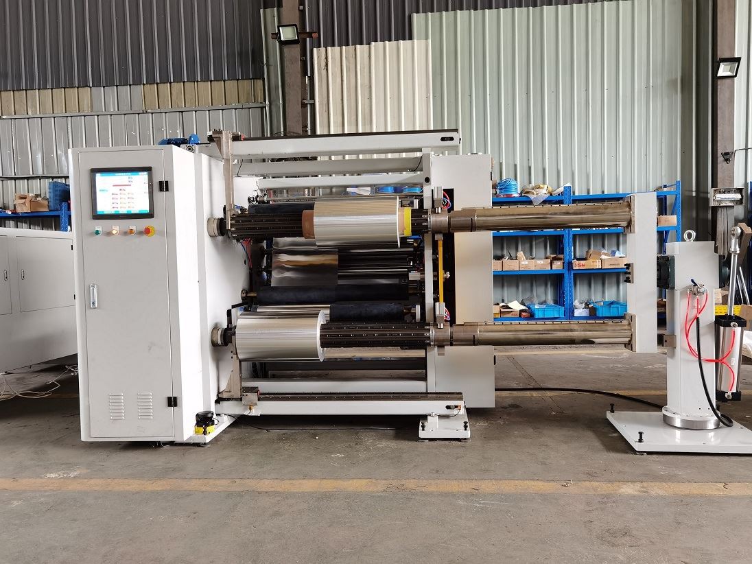 aluminium foil slitter rewinder